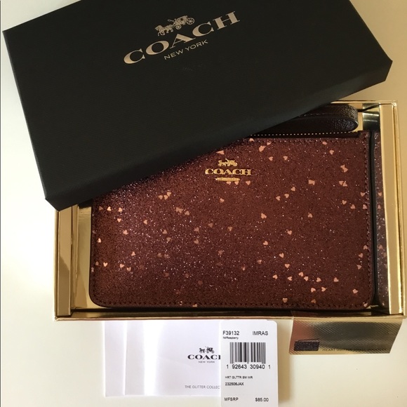 🌸Coach Boxed Small Wristlet Corner Zip NWT. - Picture 6 of 8